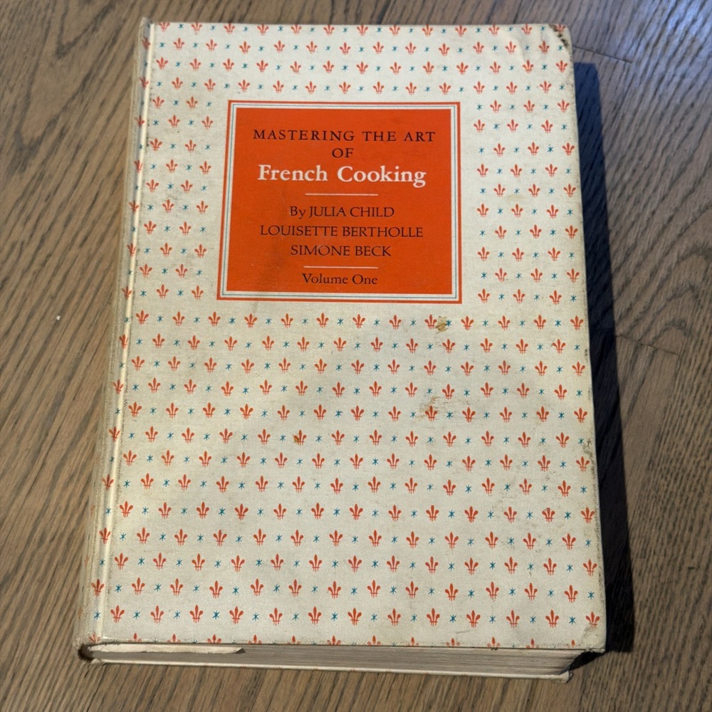 Mastering the Art of French Cooking Julia Child 1971 Vtg HC Vol 1 1st Ed/19th Pt